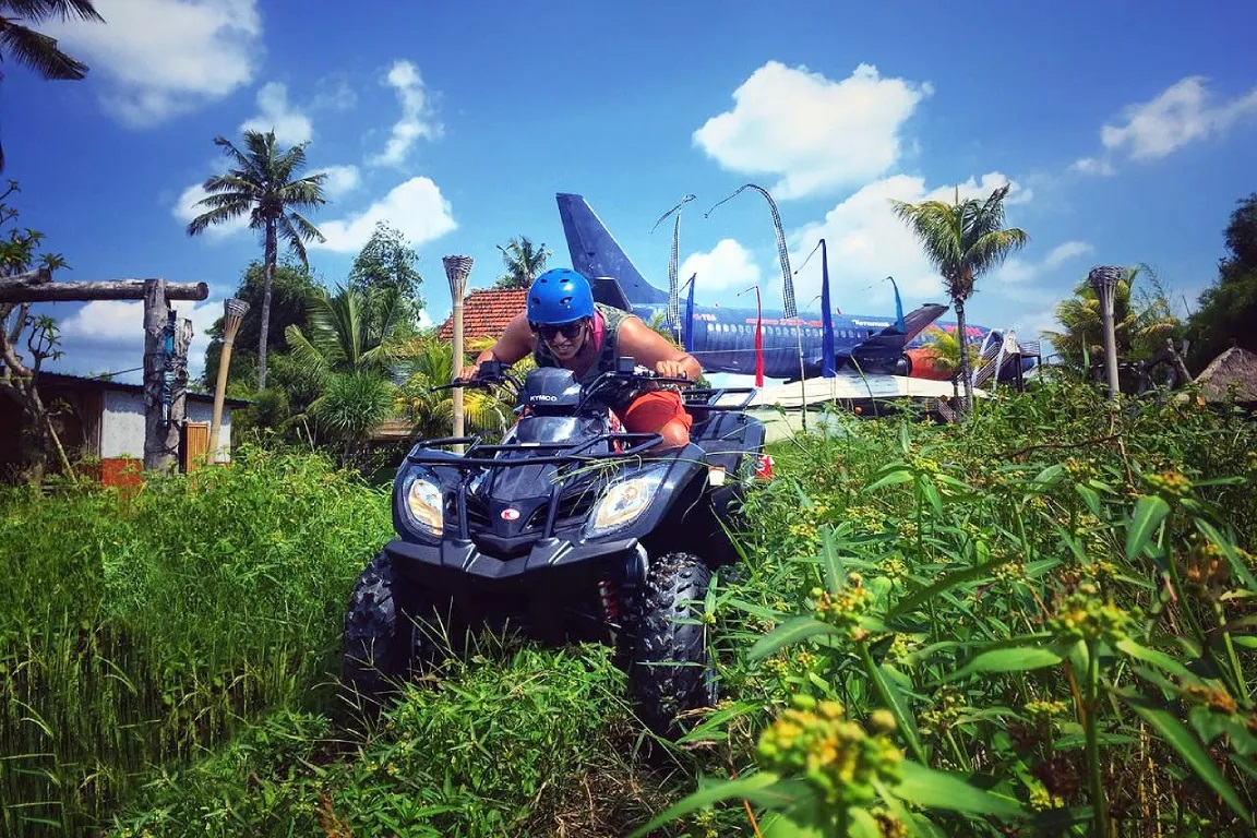 ATV @Pantai Kramas 